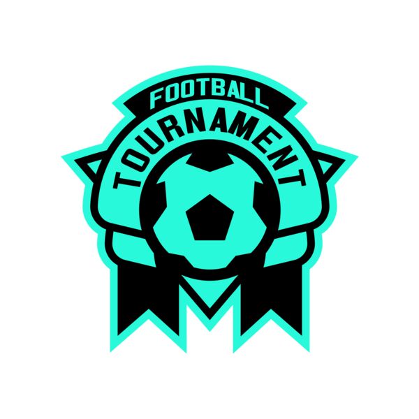 Tournament Football logo template サムネイル