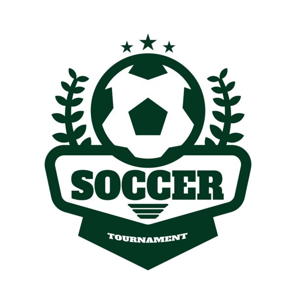 Soccer Tournament logo template サムネイル