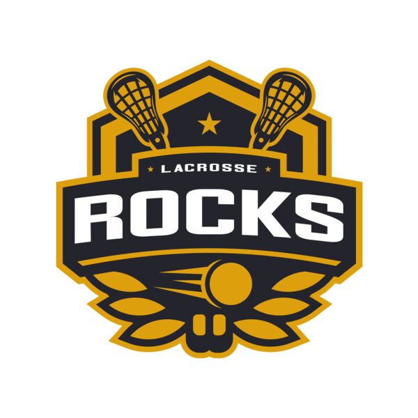 Rocks Lacrosse Logo Template サムネイル