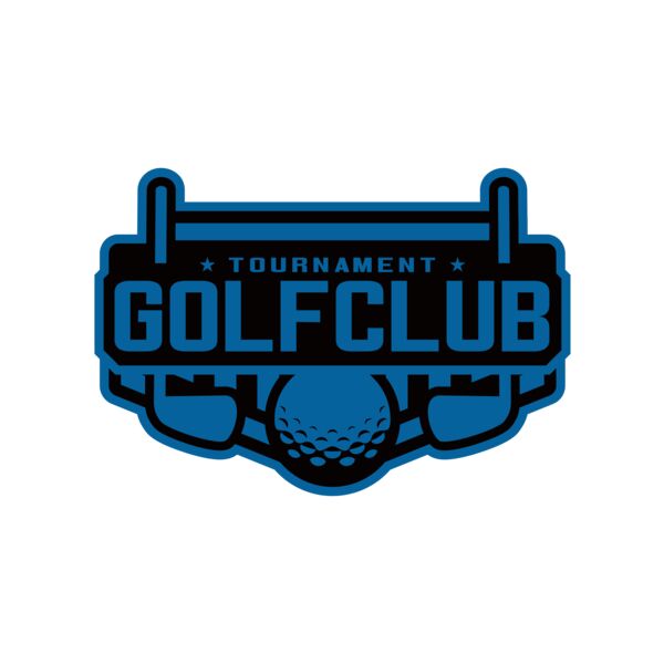 Golf club Tournament logo template サムネイル