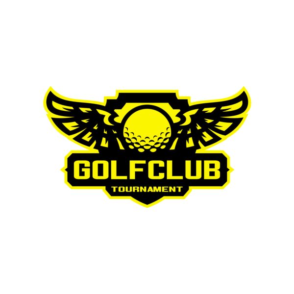 Golf club Tournament logo template 06 サムネイル