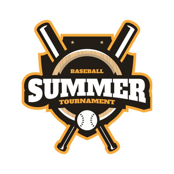 Summer Tournament Baseball logo 01 サムネイル