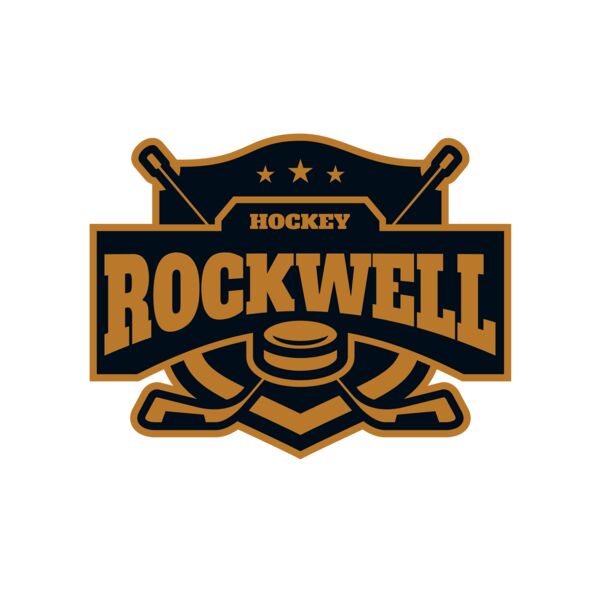 Rockwell Hockey logo template サムネイル