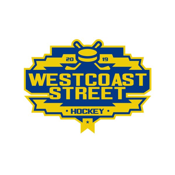 West Coast Street Hockey logo template サムネイル