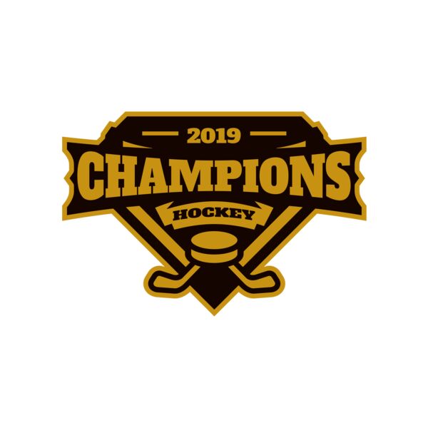 Champions Hockey logo template サムネイル