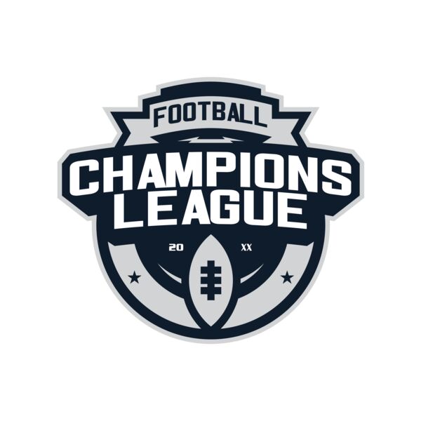 Champions League Football logo template サムネイル
