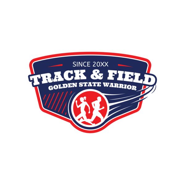 Track & Field Team Logo 01 サムネイル