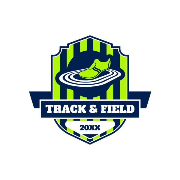 Track and Field Team Logo 02 サムネイル