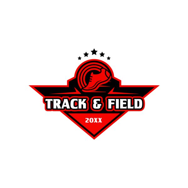 Track & Field Team Logo 07 サムネイル