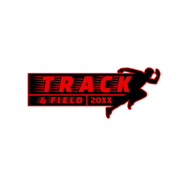 Track & Field Team Logo 08 サムネイル