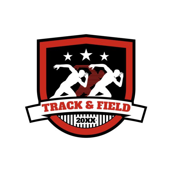 Track & Field Team Logo 08 サムネイル