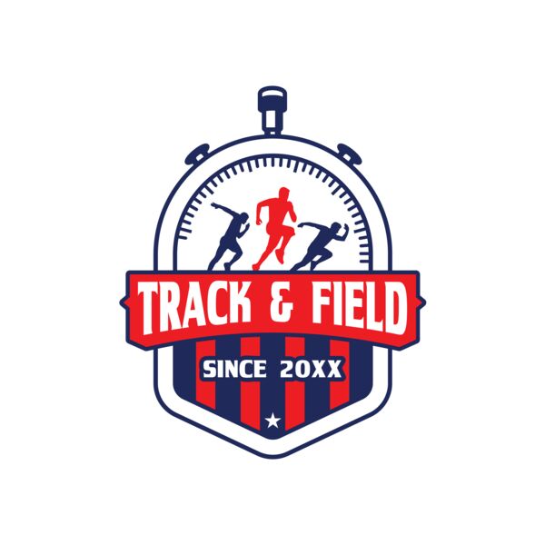 Track & Field Team Logo 14 サムネイル