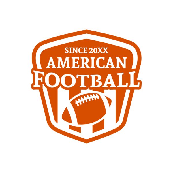 American Football logo 02 サムネイル