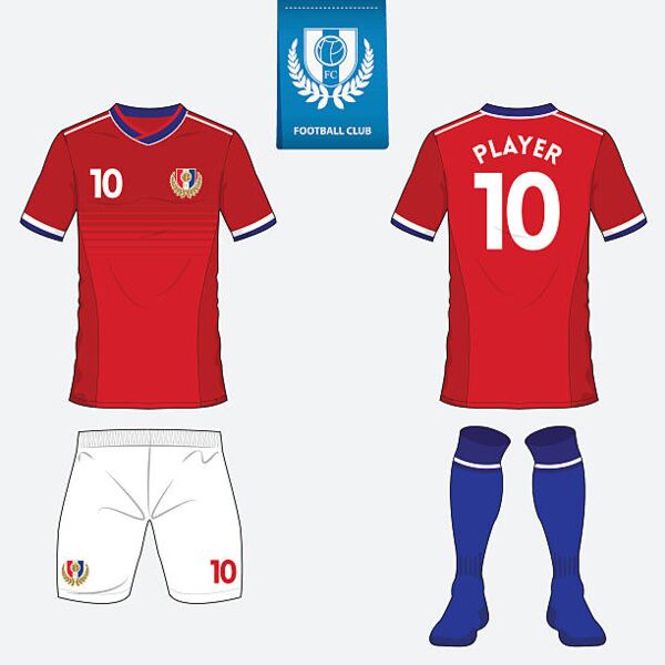 デモサッカーシャツ＋パンツ＋ソックスセット サムネイル